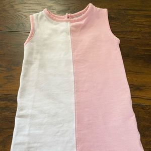 Little English color block shift dress